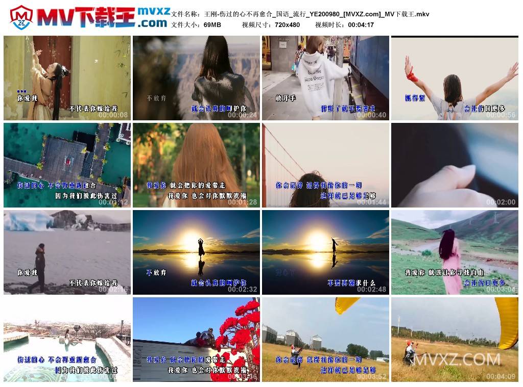 王刚-伤过的心不再愈合_国语_流行_YE200980